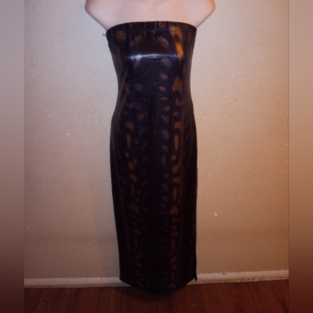 Fake snake skin dress 🐍